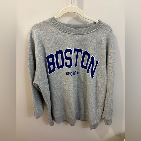 H&M Tops - boston sweatshirt